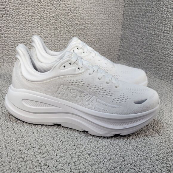 Hoka One One Bondi 9 Men’s US Size 8D White Running Shoes 1162011 WWH main image 7
